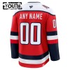 Lasten NHL Washington Capitals Pelipaita Custom 2025-26 Fanatics Premium Alternate Punainen